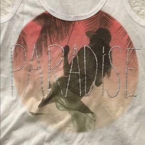 Paradise tank top ~ American Eagle